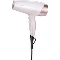 Remington Hair Dryer [Almond Oil Micro-Conditioners + Ionic Conditioning] Almond Allure Series (25% Faster Drying, Diffuser & Concentrator, 6 Heat/Speed Settings, Ceramic Coating) D4807
