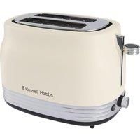 RUSSELL HOBBS Hanley 2 Slice Toaster - Jasmine, Cream