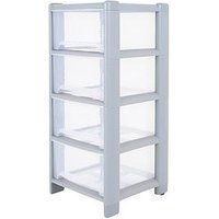 SMART SPACE STORAGE SHALLOW DRAWER PLASTIC CABINET UNIT HOME WORK PLACE USE