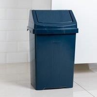 Swing Top Bin 8L 25L 50L Paper Waste Rubbish Refuse Bin Kitchen Garden Dustbin
