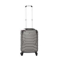 Aerolite 4 Wheel Suitcase with USB Charger 35cm x 20cm x 55cm, Charcoal