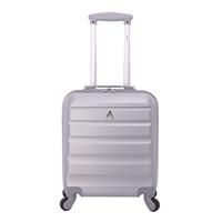 Aerolite easyJet Hard Shell Under Seat Suitcase, Silver