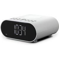 Roberts ORTUSCHARGED-WHT DAB Alarm Clock Radio with Wireless Smartphone Charging - White