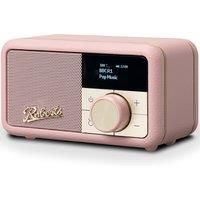 Roberts Revival Petite Compact DAB+/FM Portable Radio with Bluetooth - Dusky Pink