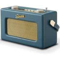 Roberts Rev-Uno Retro DAB+/FM Portable Radio with Bluetooth -Teal Blue