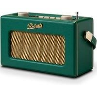 Roberts Revival Uno BT DAB DAB+ FM Radio with 2 alarms and line out in Deep Green Bluetooth