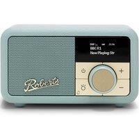 Roberts PETITE2 FM/DAB/DAB+ Portable Radio, Bluetooth, Alarm, Duck Egg