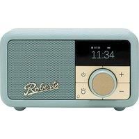 Roberts PETITE2 FM/DAB/DAB+ Portable Radio, Bluetooth, Alarm, Duck Egg