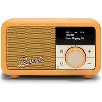 Roberts PETITE2 FM/DAB/DAB+ Portable Radio, Bluetooth, Alarm, Sunshine Yellow