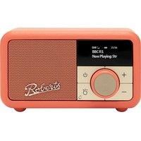 Roberts PETITE2 FM/DAB/DAB+ Portable Radio, Bluetooth, Alarm, Pop Orange