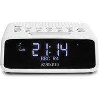 Roberts ORTUSDAB Clock Radio - White