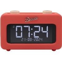 ROBERTS Revival Rest DAB? Bluetooth Retro Clock Radio - Classic Red, Red