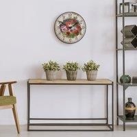 Roger Lascelles Poppierswooden Wall Clock