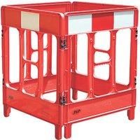 JSP Workgate 4-Gate Barrier Red 838mm (99953)