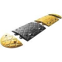 JSP Speed Bump Ends 50mm Yellow 400mm 2 Pack (59668)