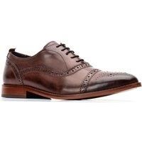 Base Cast Washed Mens Smart Shoes Brown 7 UK