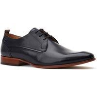 Base London Mens Gambino Waxy Black Derby Shoes UK 7