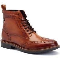 Base London Men's Dealer Brogue Boot in Tan | Size: 10