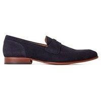 Base Bruno Mens Smart Shoes Blue 9 UK