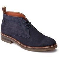 Base London Knebworth Navy Leather Male Mens Boots