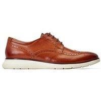 Base London Mens Flight Leather Brogue Shoes