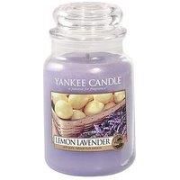 Yankee Candle Scented Candle | Lemon Lavender Large Jar Candle | Burn Time: Up to 150 Hours