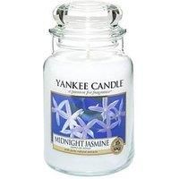 Yankee Candle Scented Candle | Midnight Jasmine Large Jar Candle | Burn Time: Up to 150 Hours