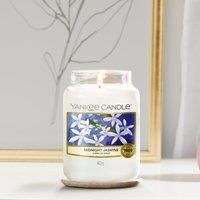 Yankee Candle Scented Candle | Midnight Jasmine Large Jar Candle | Burn Time: Up to 150 Hours