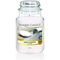 Yankee Candle Scented Candle | Baby Powder Large Jar Candle | Burn Time: Up to 150 Hours