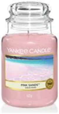 YANKEE CANDLE large jar PINK SANDS - 623g - up to 150 hours NEW
