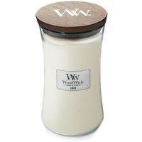 WoodWick Linen Large Jar Candle 609.5g