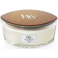 WoodWick Hearthwick Scented Jar Candle - Linen
