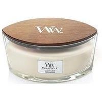 Woodwick Ellipse Scented Candle with Crackling Wick | Vanilla Bean | Up to 50 Hours Burn Time