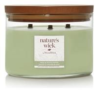 Natures Wick Large Multi Wick Candle - Sage & White Pepper