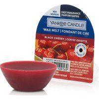 Yankee Candle Wax Melts, Black Cherry, Up to 8 Hours of Fragrance, 1 Count, Red