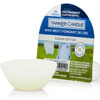 Yankee Candle Wax Melts | Clean Cotton | Up to 8 Hours of Fragrance | 1 Count, White