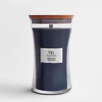 WoodWick Indigo Suede Large Jar Candle 609.5g