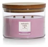 Nature's Wick Large 3 Wick Jar Candle - Woodland Rose
