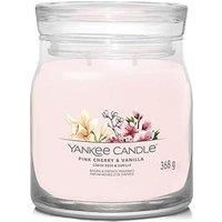 Yankee Candle Signature Collection Medium Jar Candle &Ndash; Pink Cherry & Vanilla
