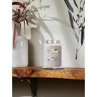 Signature Large Jar Siver Smoked Vanilla & Cashmere
