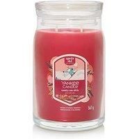 Debenhams Signature Large Jar Santa On Skis Candle