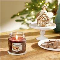 Yankee Home Inspiration Medium Jar Candle-Gingerbread Jingle