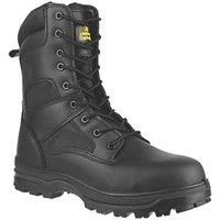Amblers FS009C Metal Free Safety Boots Black Size 8 (3920F)