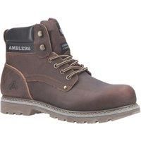 Amblers Mens Dorking Casual Lace Up Boot in Brown - Size 8 UK - Brown