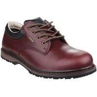 Cotswold Stonesfield Mens Leather Shoe in Red - Size 8 UK - Red