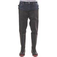 Amblers Safety Waders Rhone Thigh Safety Wader Black/Red SRA