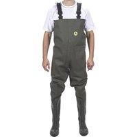 Tyne Chest Safety Wader GRN -10.5