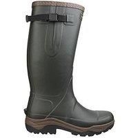 Cotswold Compass Green Plain Rubber Wellingtons Rubber
