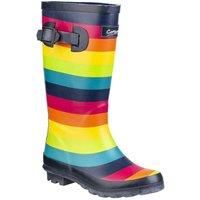Cotswold Rainbow Junior Wellington Boots Childrens Girls Boys Wellies