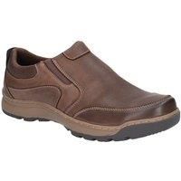 Mens Hush Puppies Jasper Casual Slip On Smart Leather Shoes Sizes 6 to 15